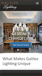 Mobile Screenshot of galileelighting.com